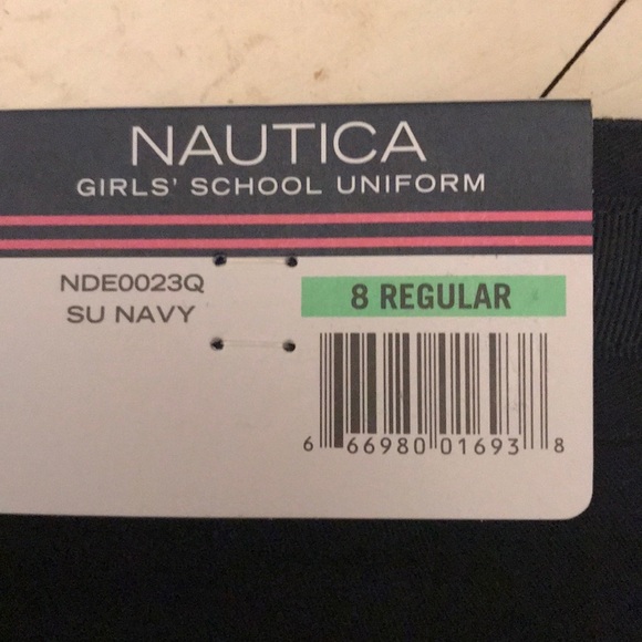 NWT Nautica Girl’s Skinny Bermuda - Picture 3 of 5